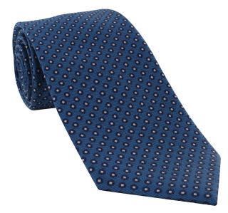 Teal Basic Neat Polyester Tie
