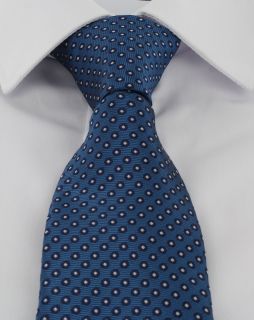 Teal Basic Neat Polyester Tie