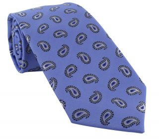 Blue Spring Pine Polyester Tie