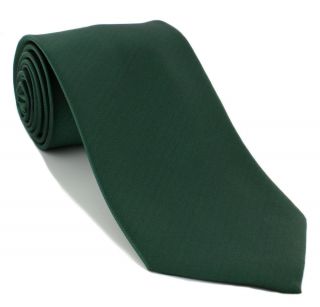 Neckwear And Accessories Dark Green Cravat / Ruche Polyester Tie Michelsons