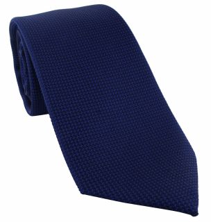 Royal Blue Plain Silk Tie