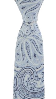 Blue Luxury Paisley Silk Tie