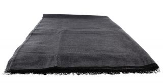 Grey & Black Fine Knitted Viscose Scarf 