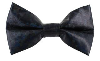 Green/blue Camouflage Bow Tie