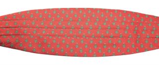 Red Christmas Trees Cummerbund