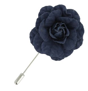 Blue Rose Lapel Pin