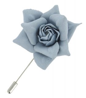 Light Blue Daffodil Lapel Pin