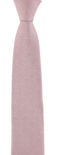 Pink Semi Tie & Pocket Square Set