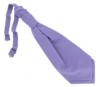Lilac Boys Cravat / Ruche Polyester Tie 
