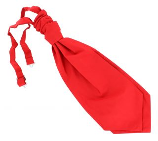 Scarlet Cravat / Ruche Polyester Tie 