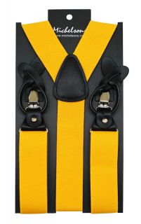 Yellow Adjustable Braces
