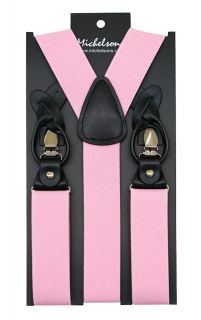 Pink Adjustable Braces