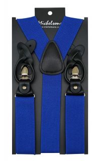 Royal Blue Adjustable Braces