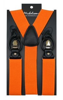 Orange Adjustable Braces