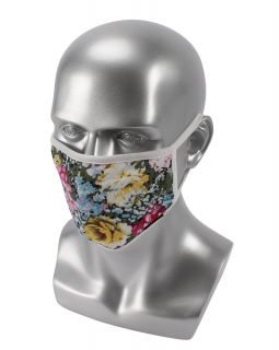 Bright Floral Design Cotton Face Covering