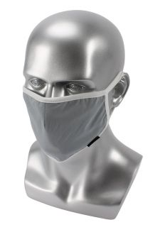 Light Grey Cotton Face Covering