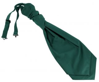 Green Boys Cravat / Ruche Polyester Tie 