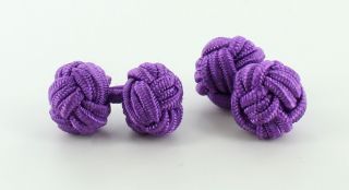 Purple Silk Knots