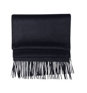 Navy Plain Winter Scarf 
