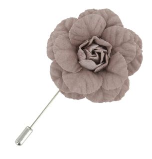 Dusky Pink Rose Lapel Pin