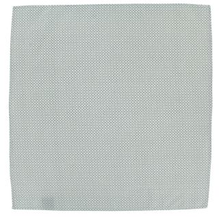 Black Small Pine Cotton Pocket Square