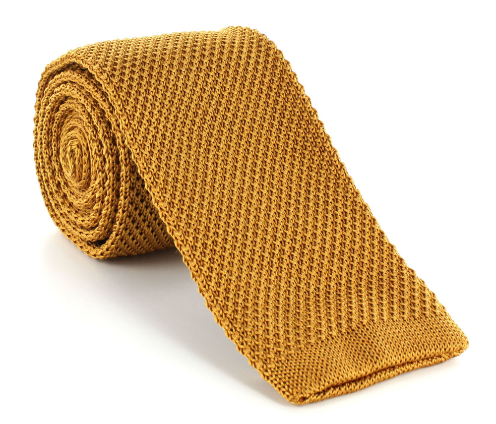Michelsons of London Semi Plain Skinny Silk Knitted Tie 